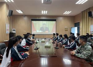 菠菜信誉平台集合网组织青年学生 收看庆祝中国共产主义青年团成立100周年大会